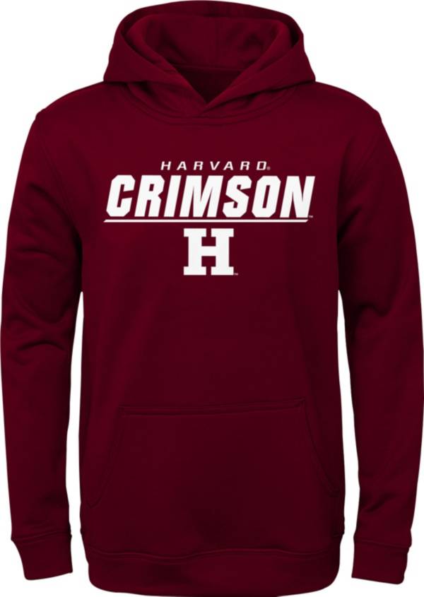 Gen2 Youth Harvard Crimson Crimson Pullover Hoodie