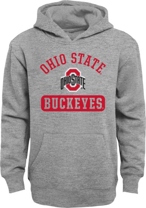 Gen2 Youth Ohio State Buckeyes Grey Pullover Hoodie