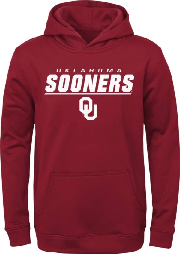 Gen2 Youth Oklahoma Sooners Crimson Pullover Hoodie