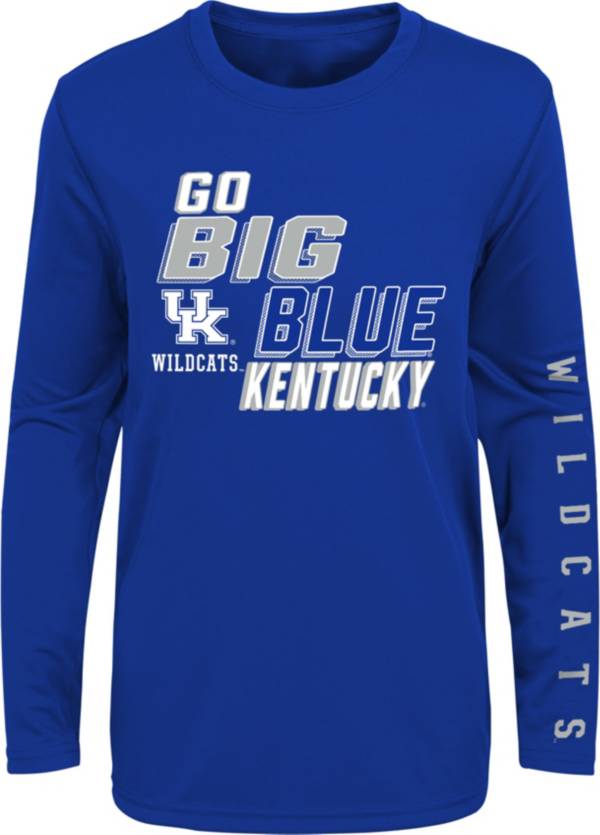 Gen2 Youth Kentucky Wildcats Blue Champ Long Sleeve T-Shirt