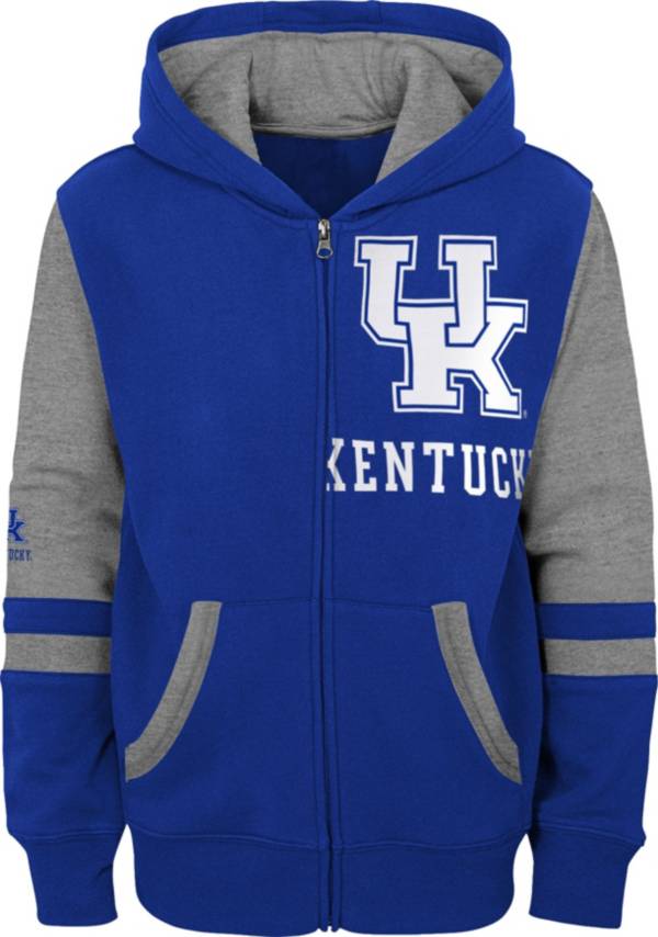 Gen2 Youth Kentucky Wildcats Blue Full-Zip Hoodie