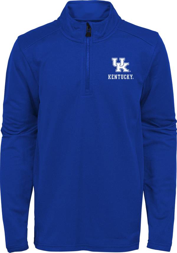 Gen2 Youth Kentucky Wildcats Blue Quarter-Zip Shirt