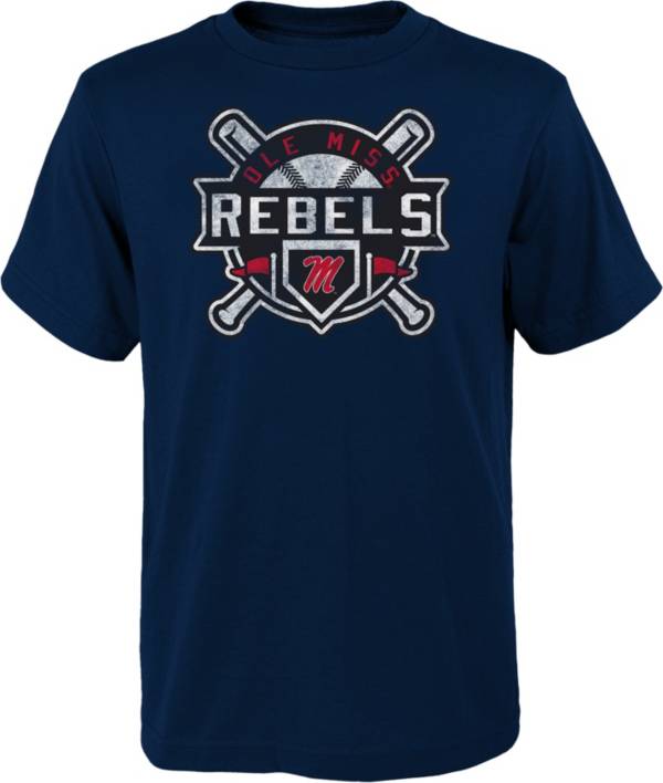 Gen2 Youth Ole Miss Rebels Blue Baseball Shirt product image