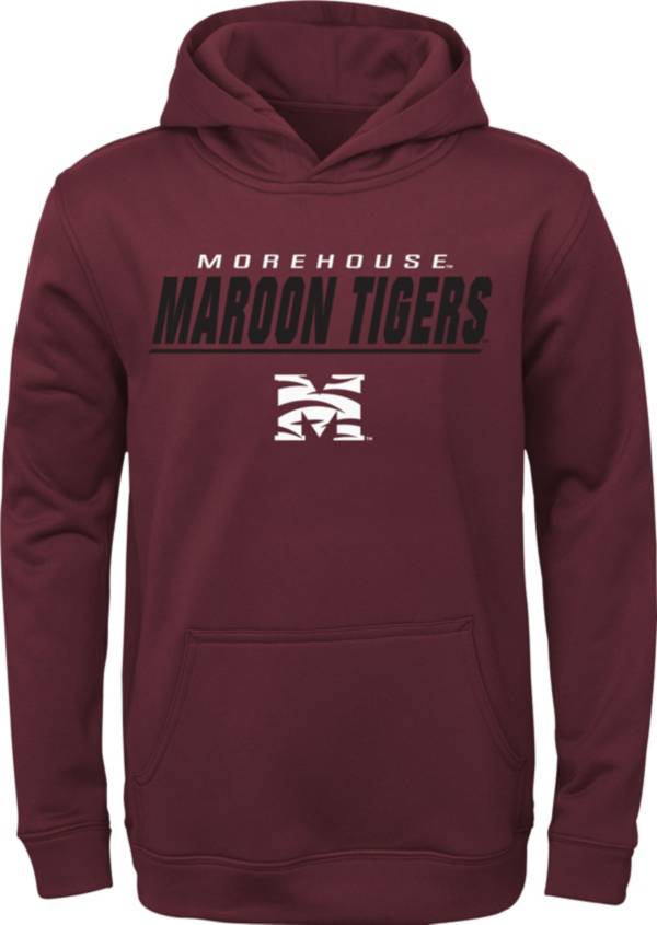 Gen2 Youth Morehouse College Maroon Tigers Maroon Pullover Hoodie