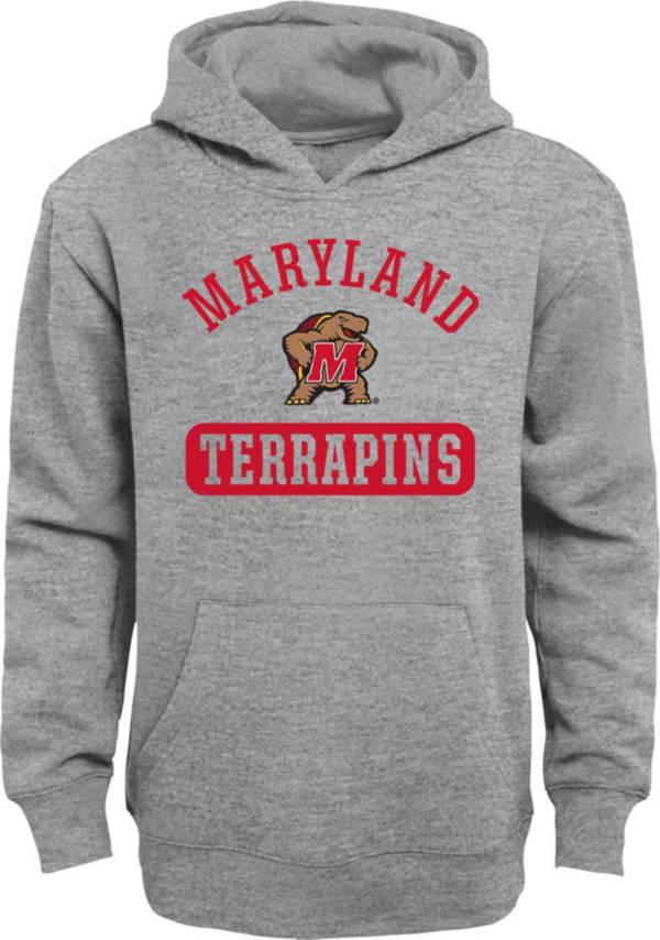 Gen2 Youth Maryland Terrapins Grey Pullover Hoodie