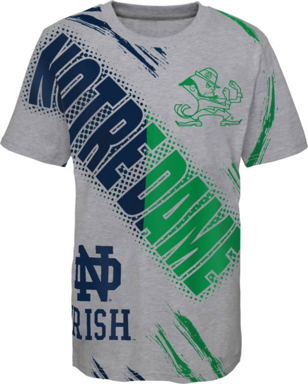 Gen2 Youth Notre Dame Fighting Irish Gray Overload T-Shirt