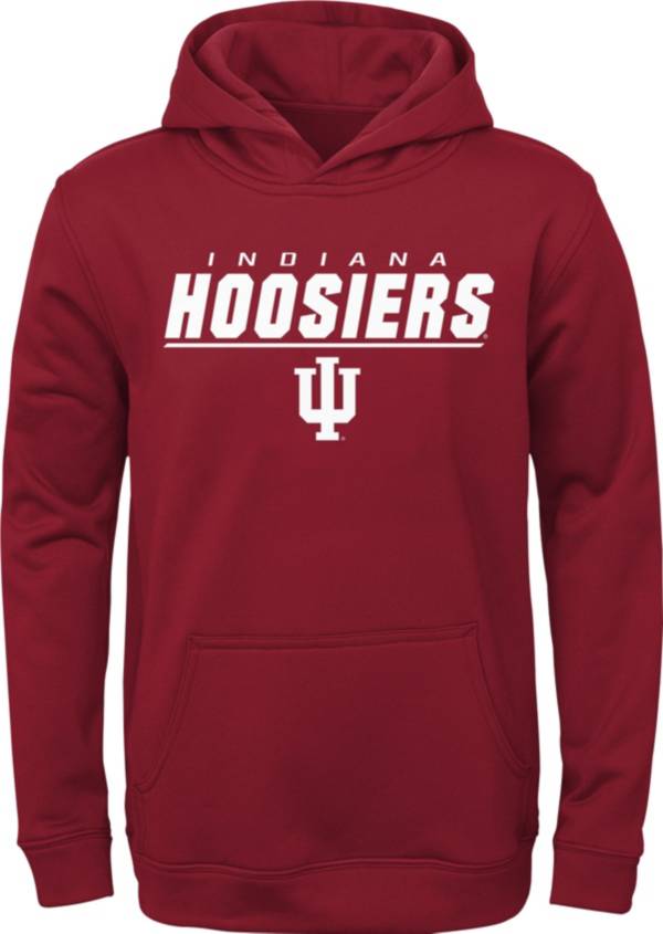 Gen2 Boys' Indiana Hoosiers Crimson Pullover Hoodie