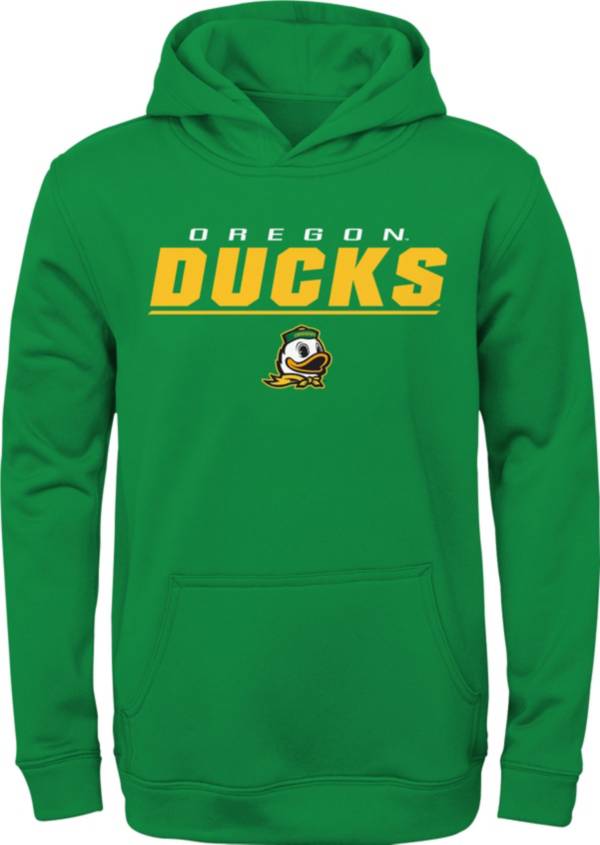 Gen2 Boys' Oregon Ducks Green Pullover Hoodie