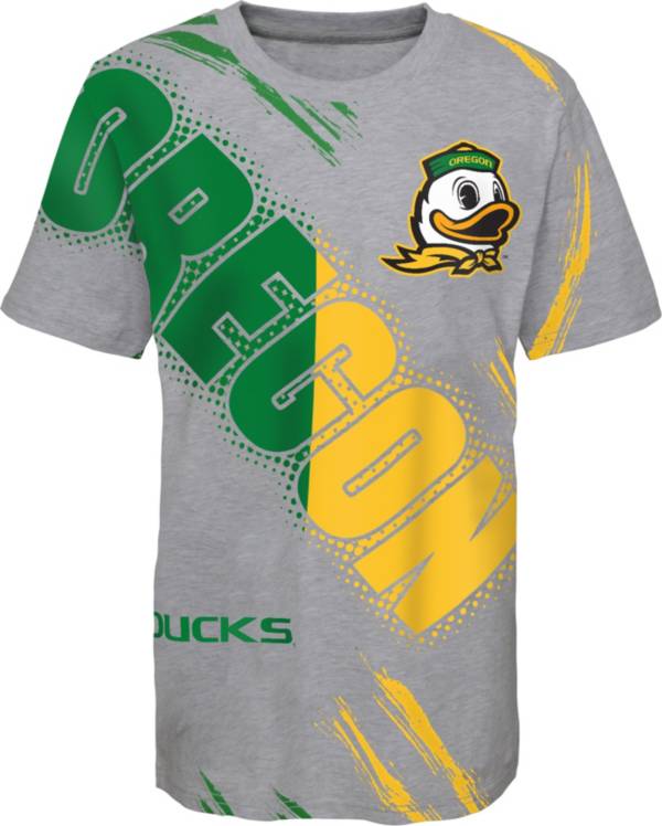 Gen2 Youth Oregon Ducks Grey Overload T-Shirt