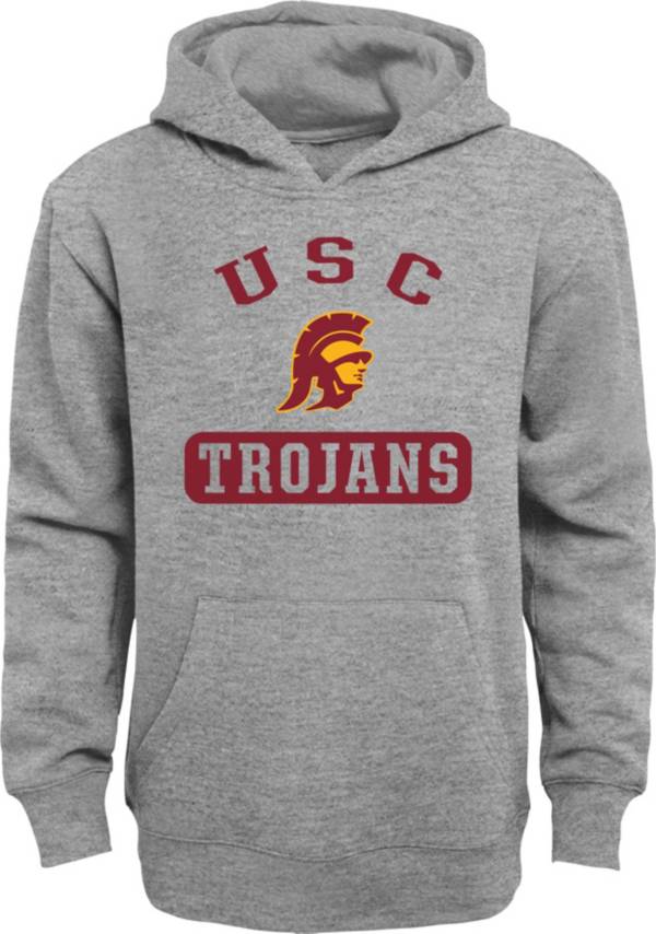 Gen2 Youth USC Trojans Grey Pullover Hoodie