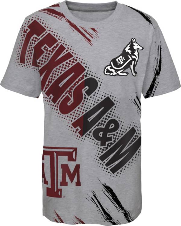 Gen2 Youth Texas A&M Aggies Gray Overload T-Shirt product image