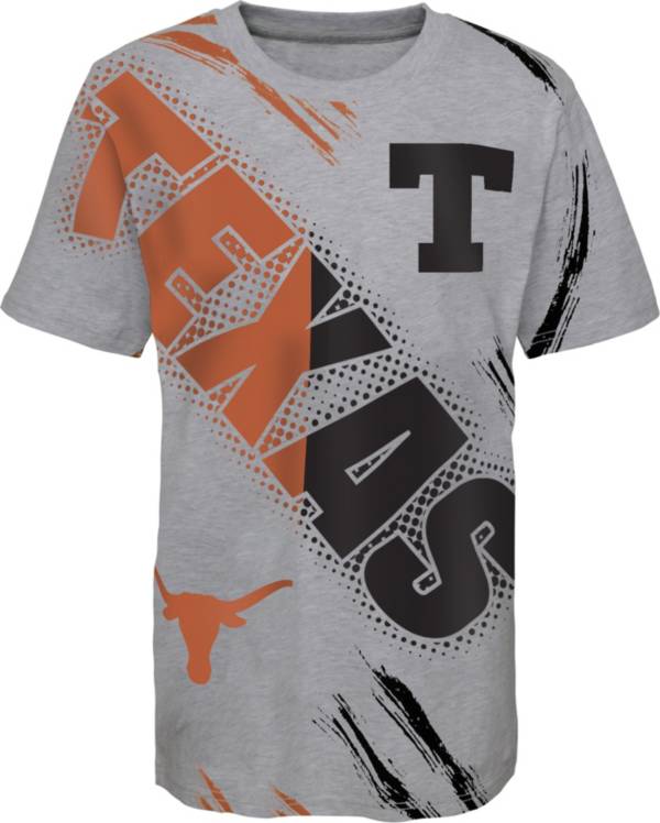 Gen2 Youth Texas Longhorns Gray Overload T-Shirt