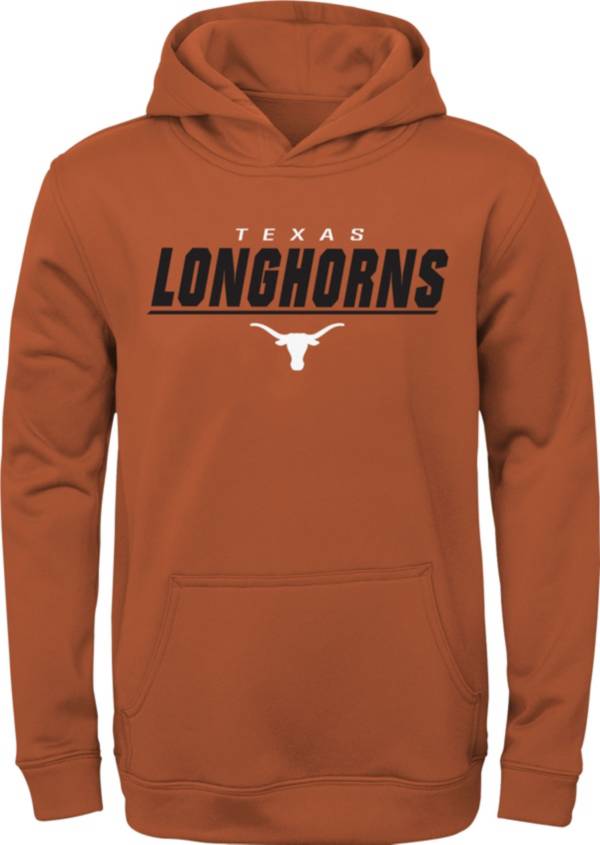 Gen2 Youth Texas Longhorns Burnt Orange Pullover Hoodie