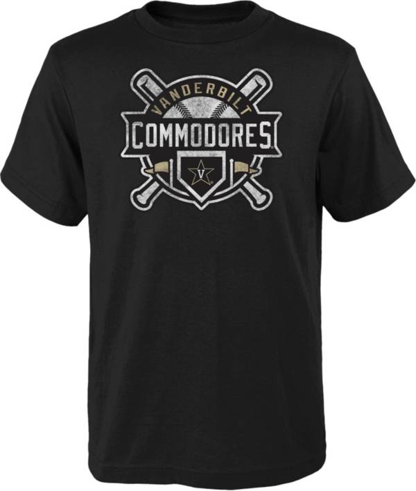 Gen2 Youth Vanderbilt Commodores Black Baseball Shirt product image