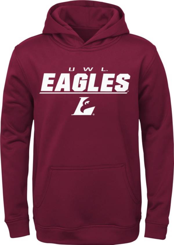 Gen2 Youth UW-La Crosse Eagles Maroon Pullover Hoodie