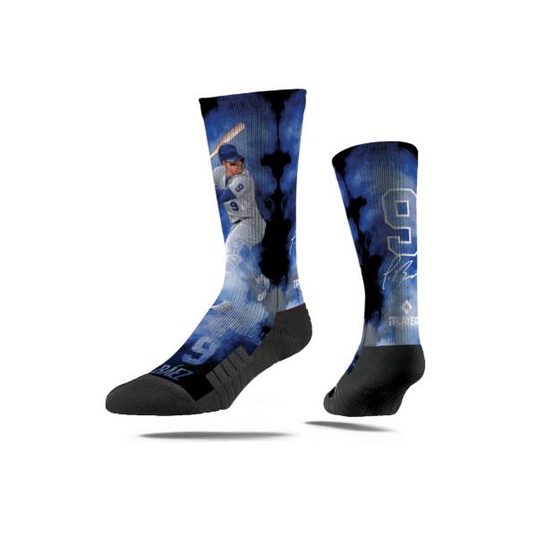 Strideline Chicago Cubs Javier Baez Fog Crew Socks