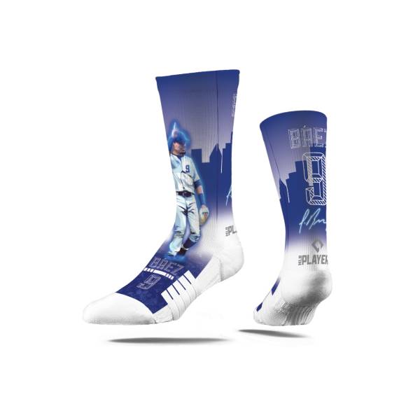 Strideline Chicago Cubs Javier Baez Hometown Hero Crew Socks