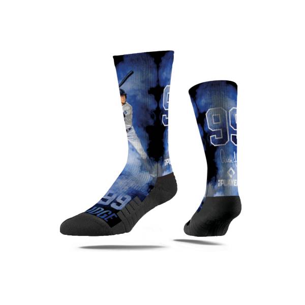 Strideline New York Yankees Aaron Judge Fog Crew Socks