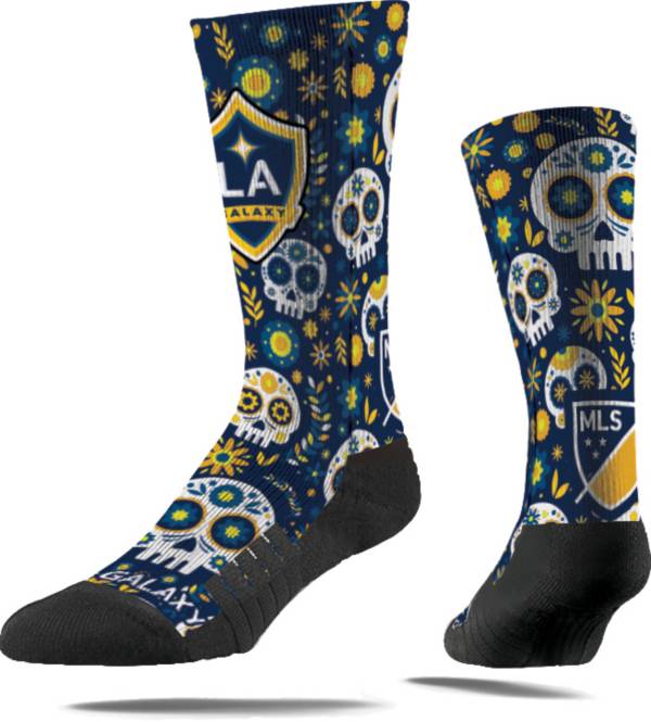 Strideline Los Angeles Galaxy Sugar Skull Socks