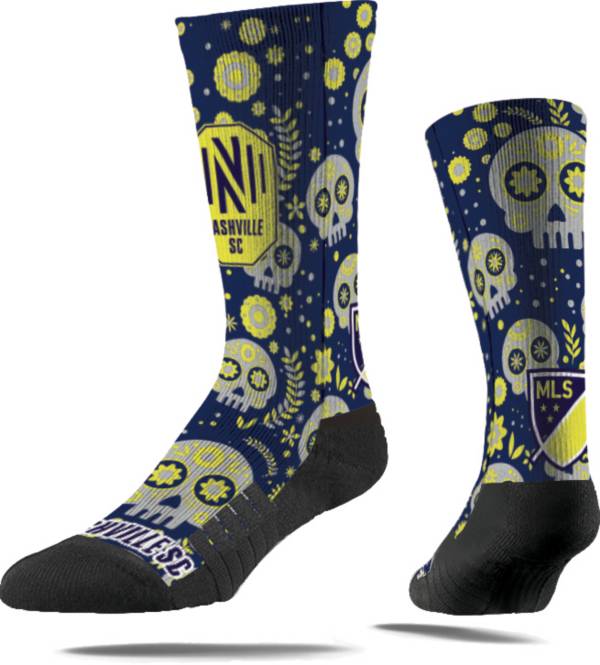 Strideline Nashville SC Sugar Skull Socks