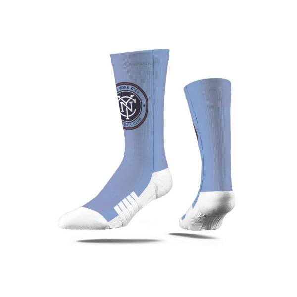 Strideline New York City FC Premium Knit Crew Socks