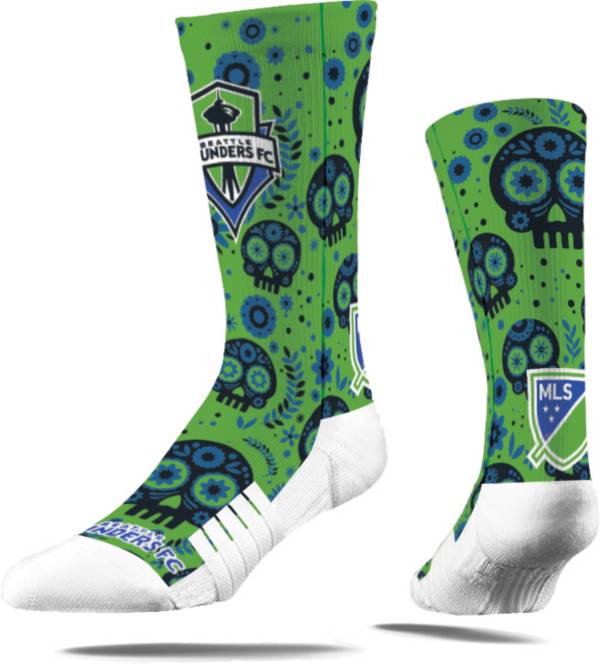 Strideline Seattle Sounders Sugar Skull Socks