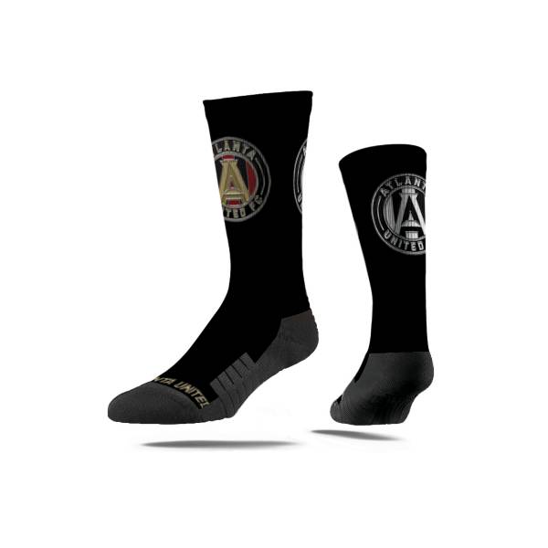 Stance Atlanta United Retro Chrome Black Crew Socks product image