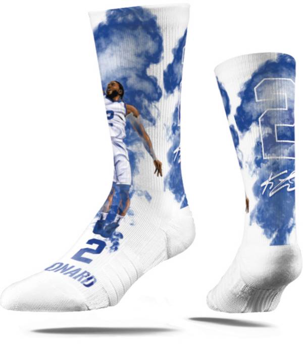 Strideline Los Angeles Clippers Kawhi Leonard #2 Fog Crew Socks