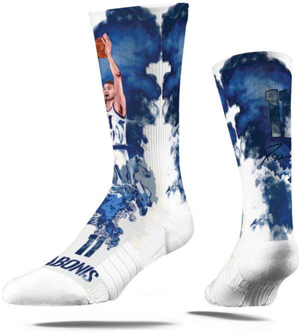 Strideline Indiana Pacers Domantas Sabonis #11 Fog Crew Socks