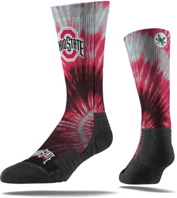 Strideline Ohio State Buckeyes Tie Dye Crew Socks product image