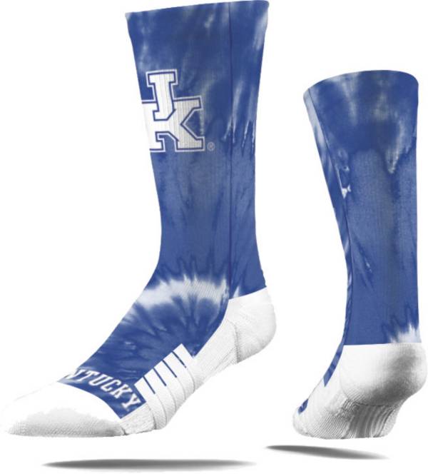 Strideline Kentucky Wildcats Tie Dye Crew Socks