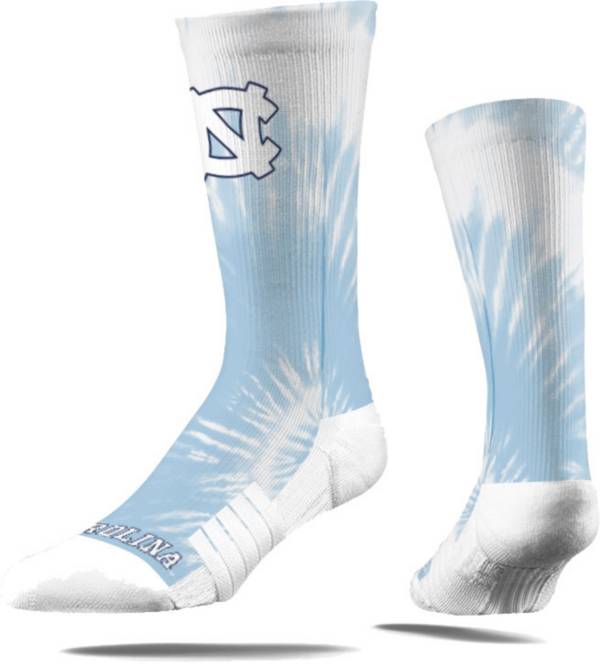 Strideline North Carolina Tar Heels Tie Dye Crew Socks