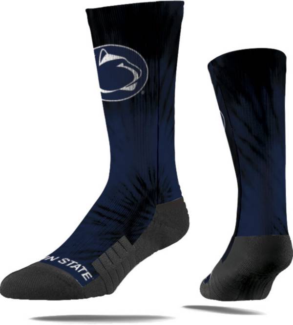 Strideline Penn State Nittany Lions Tie Dye Crew Socks