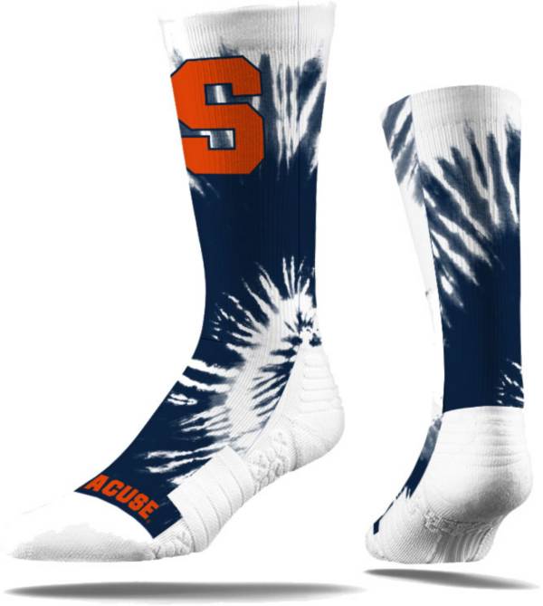 Strideline Syracuse Orange Tie Dye Crew Socks product image