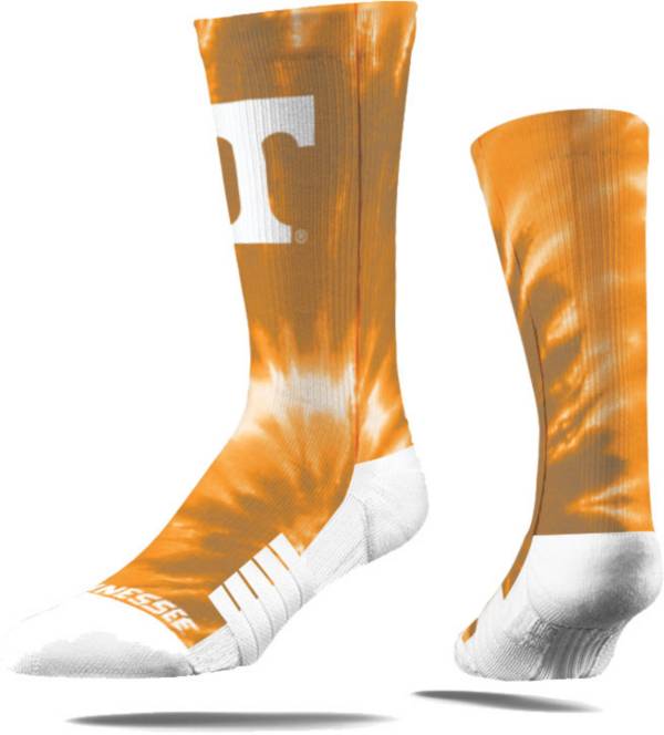 Strideline Texas Longhorns Tie Dye Crew Socks