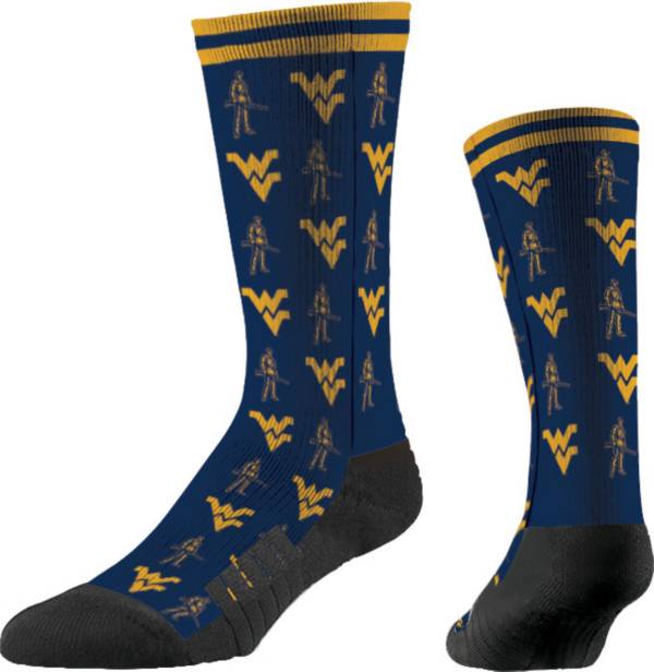Strideline West Virginia Mountaineers Repeat Crew Socks product image