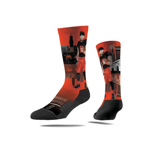 Strideline Cleveland Browns Baker Mayfield Superhero Socks