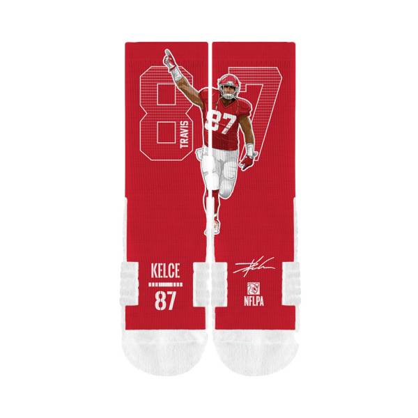 Strideline Kansas City Chiefs Travis Kelce Action Socks