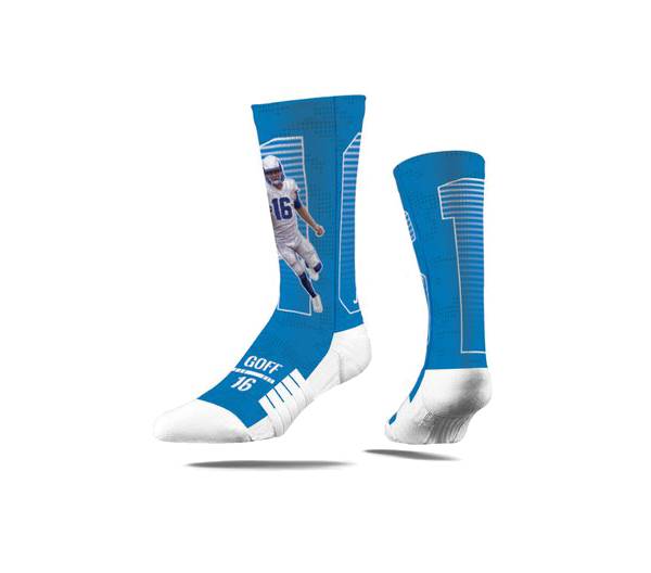 Strideline Detroit Lions Jared Goff Action Socks