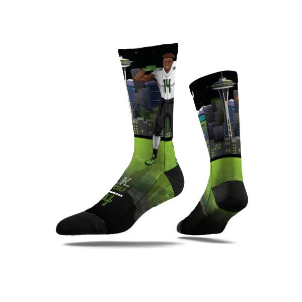 Strideline Seattle Seahawks DK Metcalf Superhero Socks