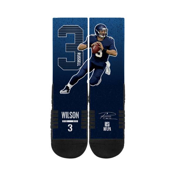 Strideline Seattle Seahawks Russell Wilson Action Socks