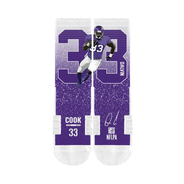 Strideline Minnesota Vikings Dalvin Cook Action Socks