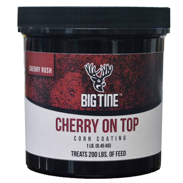 Big Tine Cherry on Top Corn Coating