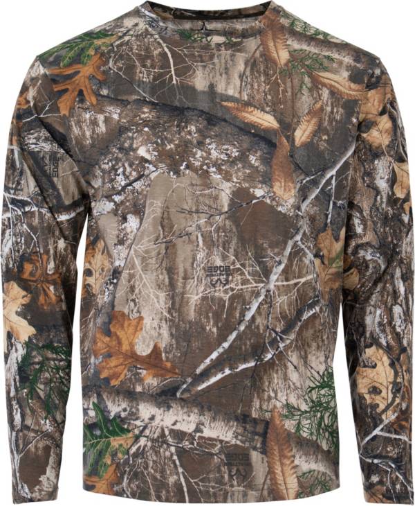 Habit Men's Realtree Edge Camo Long Sleeve Tee