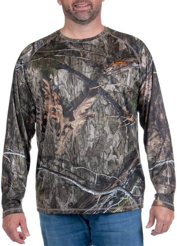 Habit Men's Siesta Cape Performance Long Sleeve Hunting T-Shirt