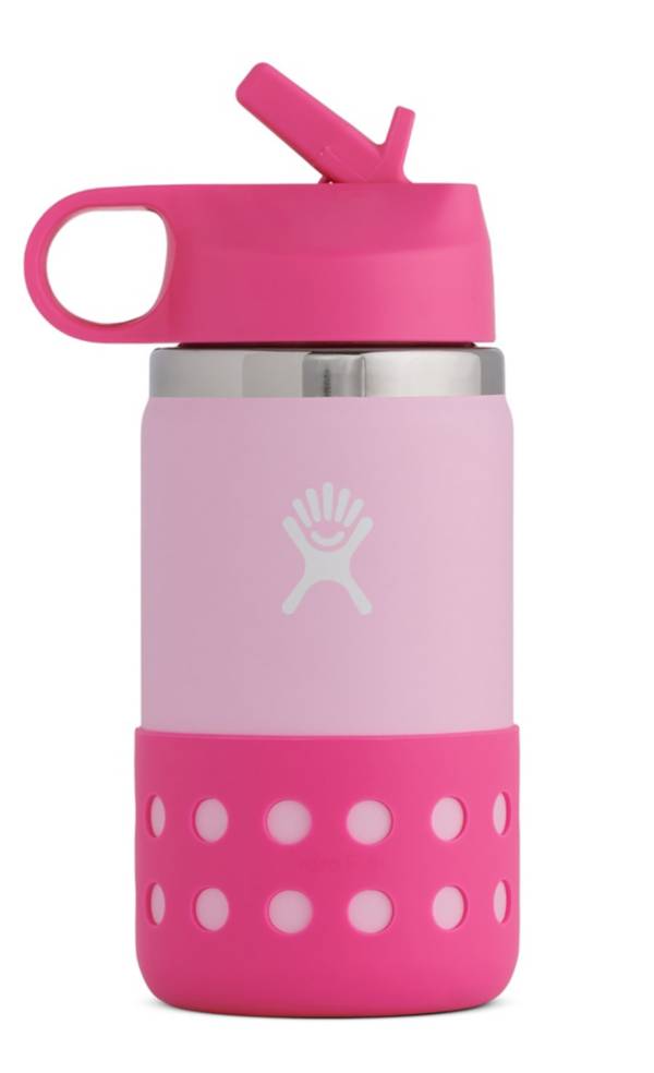 Hydro Flask 12 oz. Kids' Wide Mouth Bottle with Straw Lid and Boot