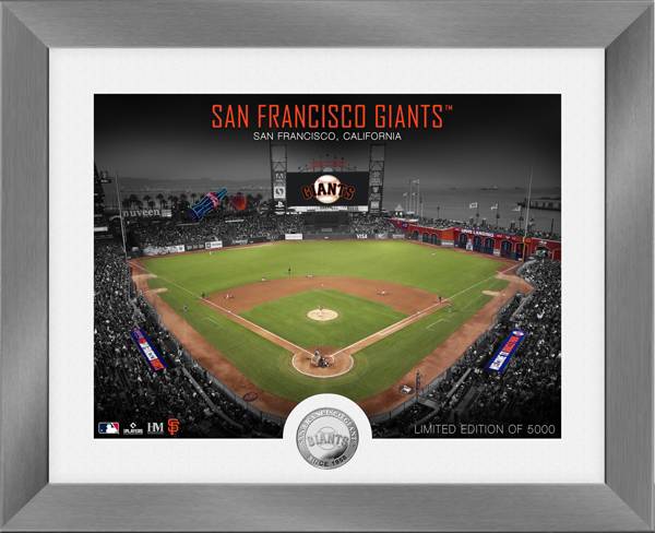 Highland Mint San Francisco Giants Art Deco Silver Coin Photo Mint
