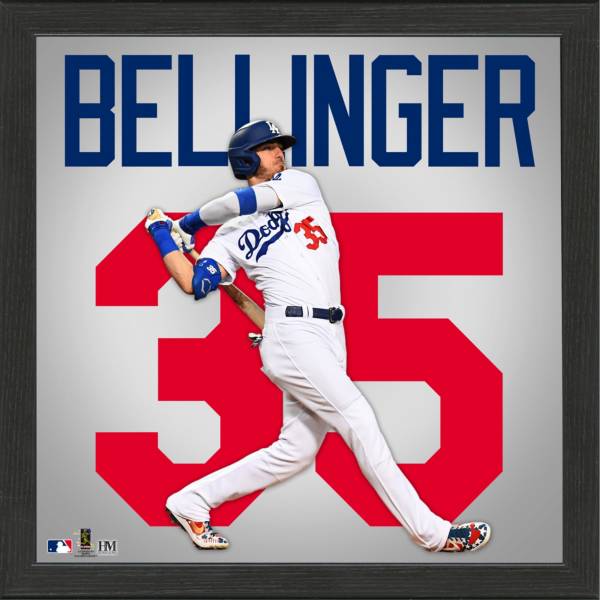 Highland Mint Los Angeles Dodgers Cody Bellinger Impact Jersey Framed Photo