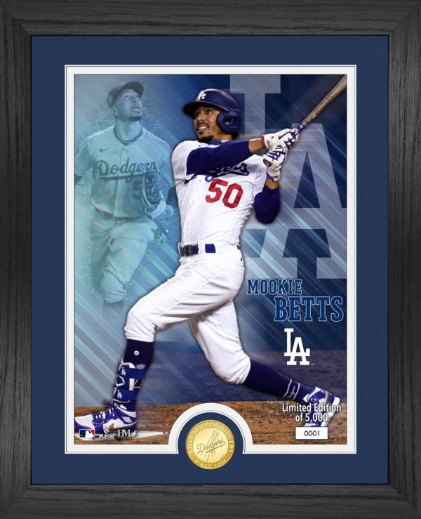 Highland Mint Los Angeles Dodgers Mookie Betts Bronze Coin Photo Mint