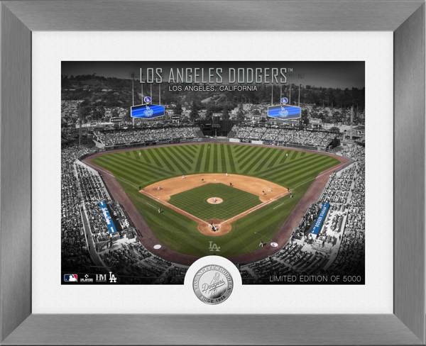 Highland Mint Los Angeles Dodgers Art Deco Silver Coin Photo Mint